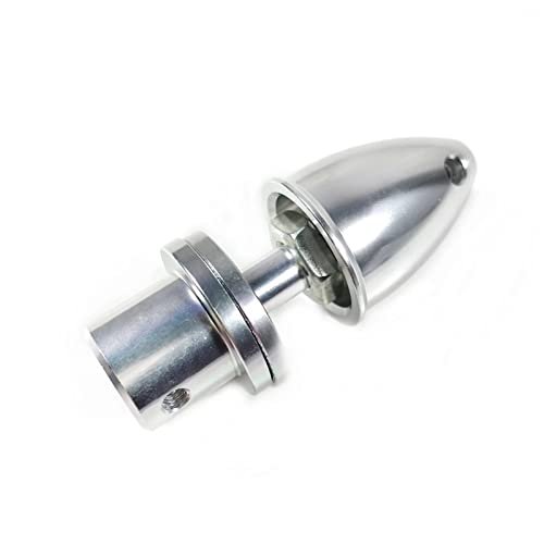 DKNTZO Aluminum Bullet Prop Adapter Holder 3mm 3.17mm 4mm 5mm Input 5mm 6mm 8mm Output Shaft for Sunnysky A2212 2216 2212 Brushless Motor