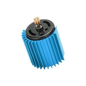 370 Brushed Motor 2 Speed Metal Gear High Performance for WPL RC Car Blue RC Property Management Essential