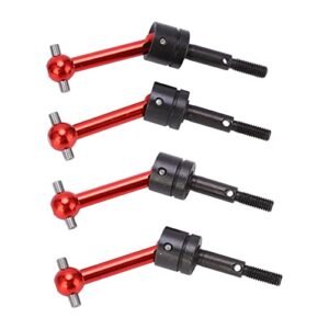 Cybertruck RC Hot Wheels 1/10 Front Rear Axle Drive Shaft CVD Set 4Pcs Metal Universal Drive Shaft CVD 70mm Compatible with TT02