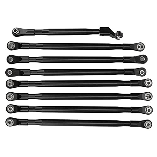 LOL Surprise RC Wheels Car Upgrade Kit with High Performance Aluminum Link Set for SCX6 JLU 1/6 Scale Model