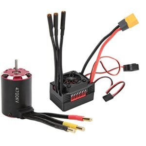 RC Willey Dining Room Chairs Premium 4700KV Brushless Motor and 60A ESC Combo for Enhanced 1/10 RC Vehicle Performance