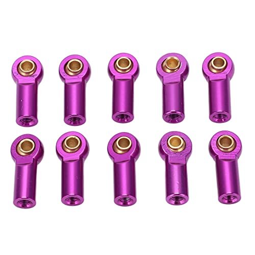 RC Willey End Tables Premium Aluminum M3 Link Rod Ends 10pcs for SCX10 1/10 RC Crawler Car Upgrade