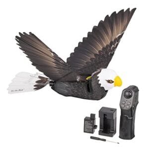 Zing Go Go Bird Eagle RC Helicopter Premium Remote Control Flying Aircraft with Carbon Fiber Drone Tech