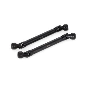 LCX Racing 1 6th RC Crawler Car Hardened Steel Heavy Duty Center Front Rear Drive Shaft Set for Axial SCX6 AXI05000 Horizon RC Car Parts Upgrades Accessories