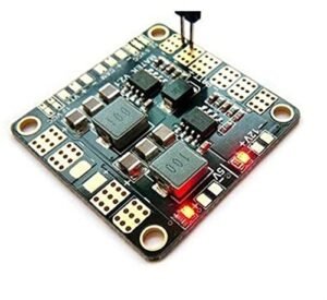 ZHIPAIJI for Matek Mini Power Hub Power Distribution Board RC PDB with BEC 5V & 12V for FPV QAV250 ZMR250 Multicopter Quadcopter Drone Accessories Part (Color : 1 Piece)