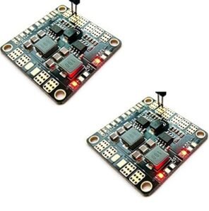 ZHIPAIJI for Matek Mini Power Hub Power Distribution Board RC PDB with BEC 5V & 12V for FPV QAV250 ZMR250 Multicopter Quadcopter Drone Accessories Part (Color : 2 Pieces)