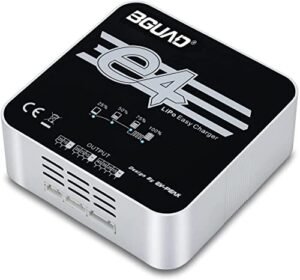 BGUAD 50W 4A LiPo Battery Charger for Lifted Truck RC 2 4S 7.4V 11.1V 14.8V Packs Intelligent Balance Charger