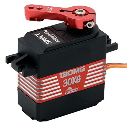 Power Hobbies Powerhobby 130MG 1/10 30kg High Speed Torque Metal Gear Waterproof HV Servo at Radical RC Hobbies Campbellfield