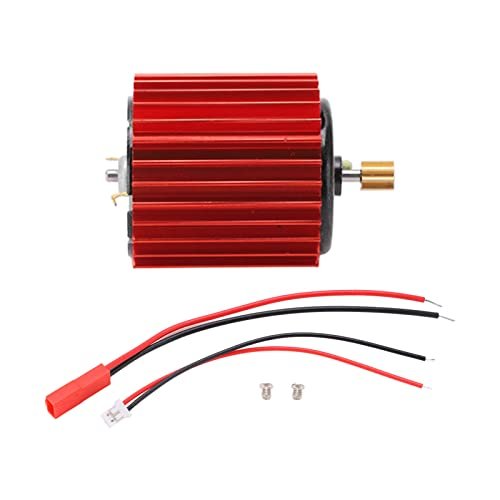 Electrix RC Car 370 Brushed Motor with Heat Sink 2 Speed Metal Gear for Enhanced Performance