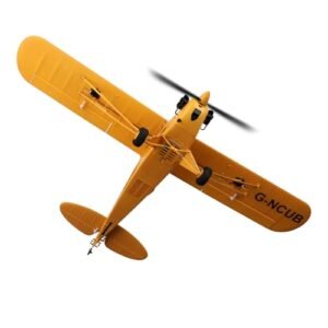 WLtoys Nieuport RC Plane 5 Channel Brushless Remote Control Airplane 2.4GHz with 3D6G Mode for Adults and Hobbyists