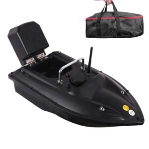 CRESEAPRODUCTS Cresea Products Remote Control Sending Hook Rc Bait Drop Boat for Carp Fishing 2.5kg Load 500 Meters Distance with Cruise Control rc bait boat kits
