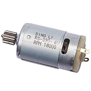 RS390 6V 18000RPM Electric Motor RC Engine Parts for Kids Ride On Cars and Toys Replacement