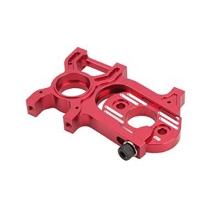 Arrma 6s Kraton 1/8 RC Design Wheels Aluminum Alloy Motor Mount Seat Holder 2 Piece Fixed Holder Red