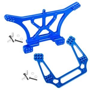 ARRCat RC Comp Wheels Torx Aluminum Alloy Front Rear Shock Tower Upgrades for 1/10 Rustler Bandit Slash Stampede 2WD VXL Models Replacement Parts 3639 3638 Blue