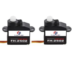 Alpha Dragon RC Engine Nano Servo FH 2502 2g Steering Gear with JST 1.0 Interface for Micro Indoor Aircraft