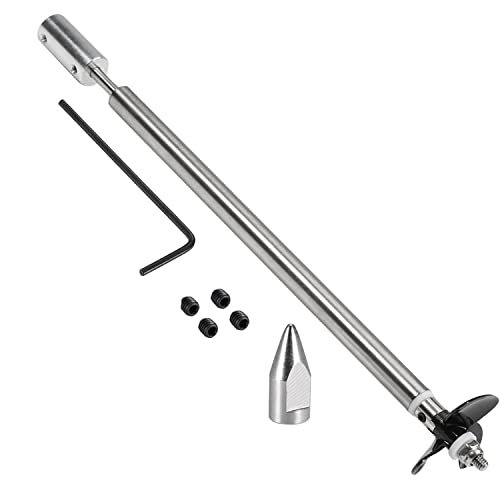 Bettomshin RC Plane DXF Drive Shaft Assembly Kit with 200mm Shaft 150mm Sleeve and 36mm Propeller for 6mm Motor Shaft
