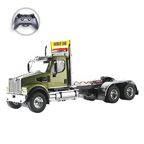 Diecast Masters 1/16 Scale RC Western Star Truck 49X SFFA Tandem Axle Heavy Haul Tractor Fully Functional Radio Control Model