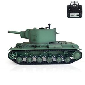 TOUCAN RC HOBBY 1 16 Henglong Tk7 0 Soviet Kv 2 Ground Effect RC Car with Barrel Recoil BB Airsoft Smoke and Sound