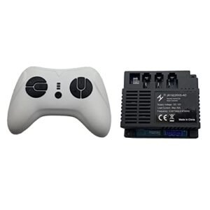 FULIHUA JR1922RXS AD 2.4G Remote Control and Receiver for Kids Ride On Toys 12V Control Box Perfect for RC Trucks on the Beach