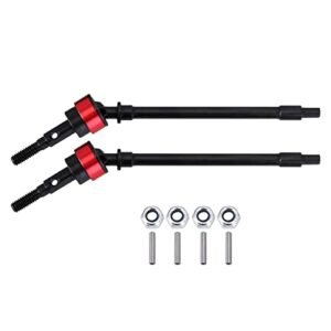 INJORA Metal Front Axle Shaft for 1/10 RC Crawler SCX10 YQCQ 01 Axle Replacement Parts Shapeways RC Parts