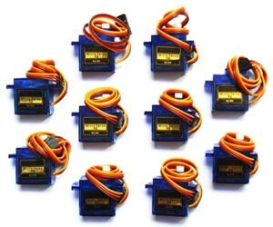 WST Tower P SG90 9G Micro Servo Motor 10 PCS for Tower Hobbies RC Airplane Kits and DIY Robotics