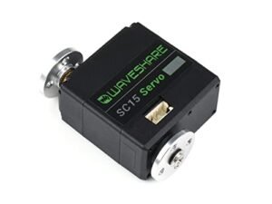 Waveshare SC15 17kg Large Torque Programmable Serial Bus Servo for Large RC Jet Crash Recovery and Robotics