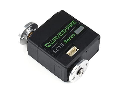 Waveshare SC15 17kg Large Torque Programmable Serial Bus Servo for Large RC Jet Crash Recovery and Robotics