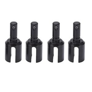 Steel Differential Cups 4PCS for 1/10 Scale RC Off Road Wheels Compatible with Lasernut U4 Tenacity LOS232030