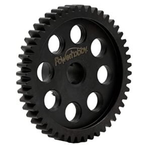 Power Hobbies Powerhobby Hardened Steel Pinion Gear 35T 8mm Bore with 2 Grub Screws for Speed Run and Drag Racing