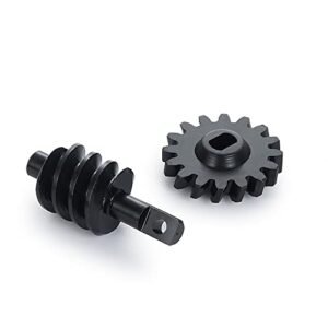 RCLIONS Hardened Steel 16T Differential Diff Gear Set for 1 24th Axial SCX24 Deadbolt AXI90081 C10 Gladiator Bronco Front Rear Axles Accessories Perfect for OV 10 Bronco RC Plans
