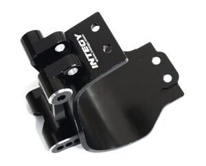 Integy RC Billet Machined Drive Unit Guard for Team Associated DR10 Drag Race Car RTR with Custom RC Drag Race Wheels