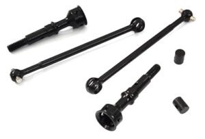 Integy RC Foam Drag Tires and Billet Machined Universal Driveshafts for Team Associated DR10 Drag Race Car RTR