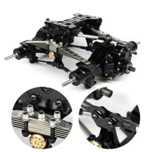 Lesu RC Truck Metal Rear Suspension Set DIY Model for 1 14 Scale Axles
