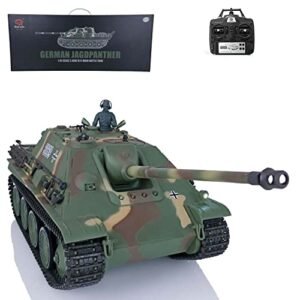 TOUCAN RC HOBBY 2.4G Henglong 1 16 Scale 7.0 Plastic Ver Jadpanther RTR RC Tank Model 3869 Jet Hobby RC Model