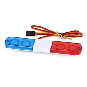 LAFEINA Multi Function LED Police Flash Light Bar Lamp for RC Car Tamiya Drift 1 10 1 8 1 12 Scale Models