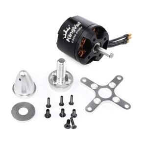 KingVal Replacement 5055 570KV Brushless Motor with Screw Kit for RC Radian Glider Aircraft
