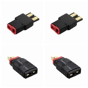 4 PCS Male Deans T Plug to Male Female Adapter Connector for RC Battery Charger at RC Farms Rockvale TN