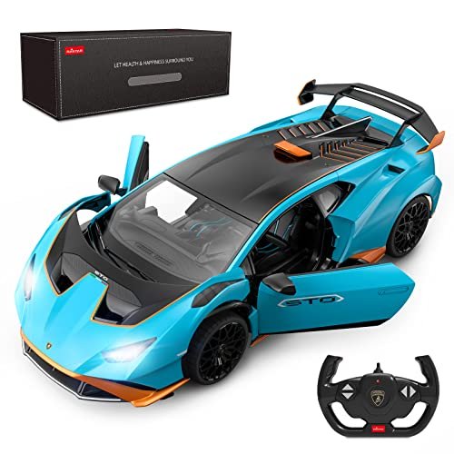 Rastar Lamborghini RC Boat 1/14 Scale Remote Control Model with 2 4Ghz for Kids and Adults