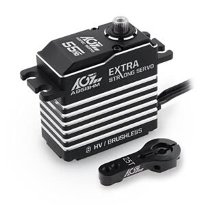 AGFRC Full Metal RC Bulldozer 55KG High Torque Programmable Brushless Servo Motor for 1/8 1/10 RC Car Crawler Control Angle 180° A86BHM