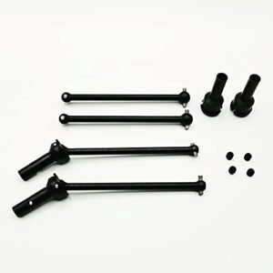 Arrma 6S BLX Front Rear Steel 45 CVD Driveshaft Set Upgrade for RC Sports Roller Skates Typhon Infraction Felony Limitless 1 7 Roller