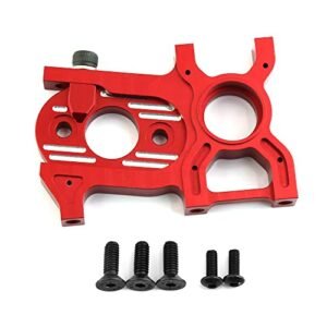 Dynamite RC Parts Alloy Motor Mount Fixed Holder Seat for Arrma Kraton 6S BLX Outcast Typhon Talion Notorious Senton Upgrade Red