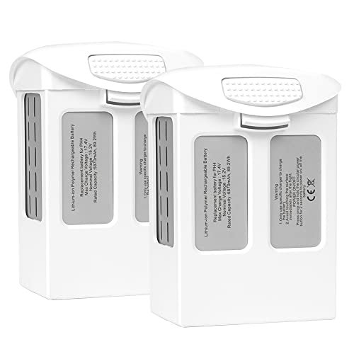 Homesuit Phantom 4 Battery 15.2V 5870mAh 2 Pack for DJI Phantom 4 Series Drones
