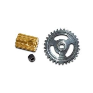 Furitek Brushless Bruder Excavator RC Conversion Kit with 0.5M Spur Gear and 12T Pinion Gear