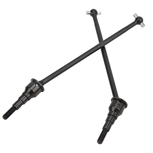 Easy RC Patriot Parts Front Rear CVD Drive Shaft 2PCS Black for Lodi 1/10 Lasernut U4 Tenacity