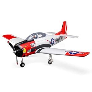 Eflite RC Airplane T 28 Trojan 1 2m BNF Basic Perfect for RC Airplane Airports Smart EFL18350
