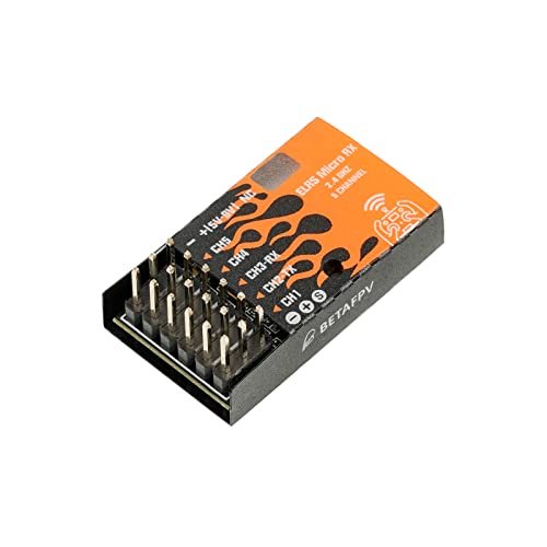 BETAFPV ExpressLRS Micro Receiver 5 CH PWM Output with Failsafe Function for RC Cars Planes and Boats