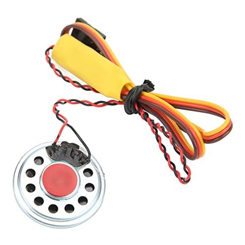 SkyHigh PS4 RC Plane Simulator Compatible 90dB Mini Siren Horn Speaker Universal Sound Simulator for 1/8 1/10 RC Vehicles