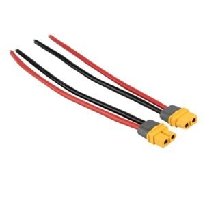 Amass XT60 Connector Pigtail Female XT60H Plug 20cm 12AWG Silicon Wire for AMR Engines RC Lipo Battery FPV Drone