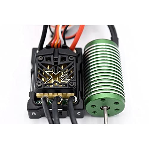 Castle Creations Mamba 120 RC Plane ESC 16.8V Waterproof with 0808 4100KV Motor Combo CSE010016901