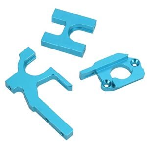 Dilwe Odyssey RC Jet Motor Mount Base Aluminum Alloy Bracket Holder Heat Sink for Wltoys 104001 1/10 Scale Remote Control Car